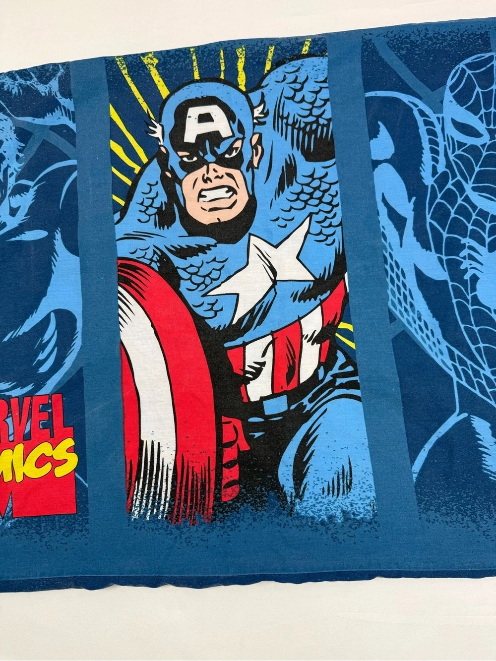MARVEL Boys Superhero Pillowcase Spider Man‎ Captain America Thor Iron Man Hulk